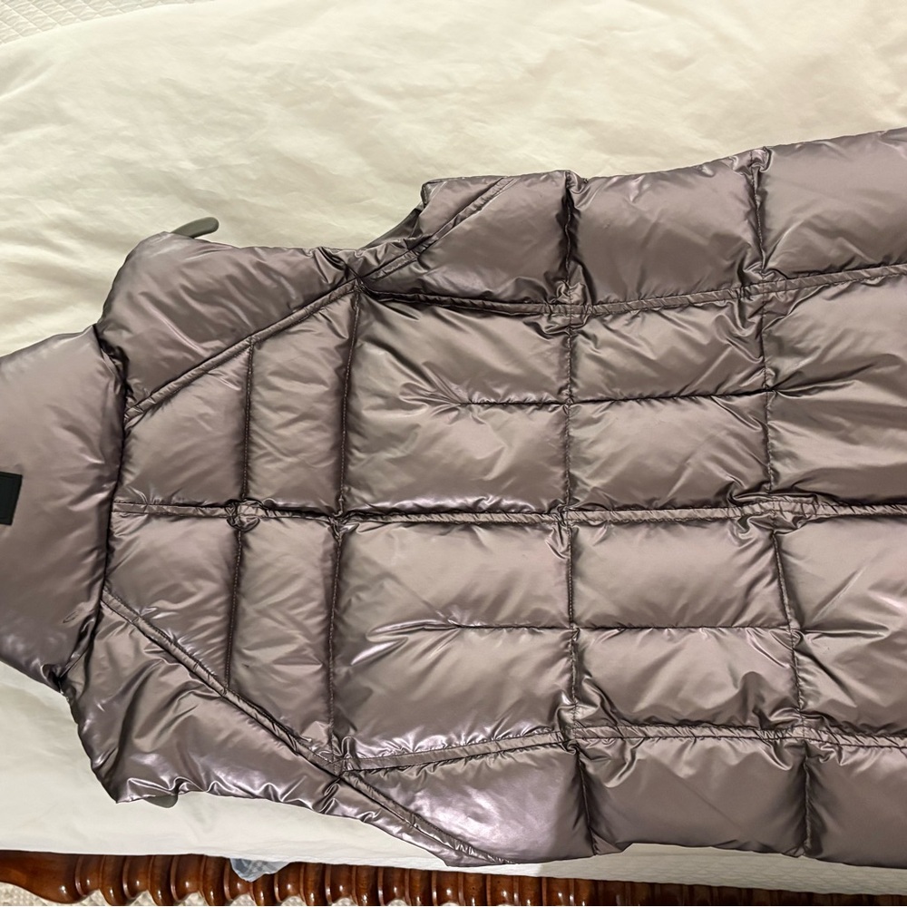 SAM. Metallic Puffer Vest - Picture 2 of 5
